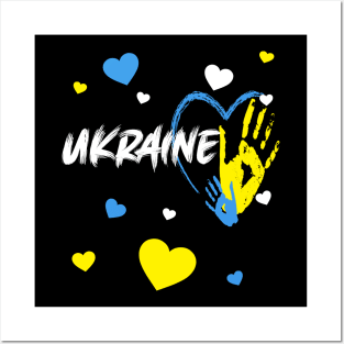 Ukraine trident Ukraine flag Ukrainian flag Ukraine Posters and Art